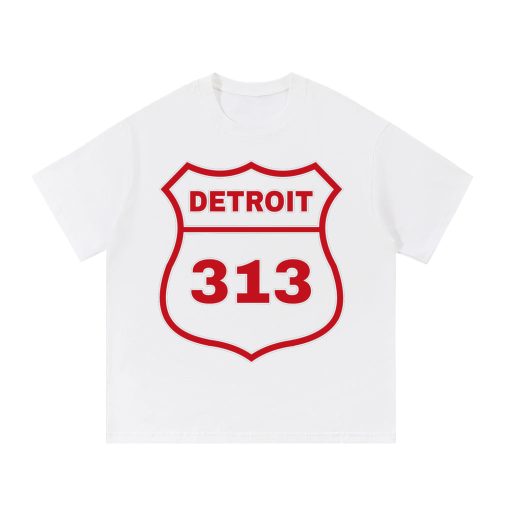 313 Detroit Shield Red