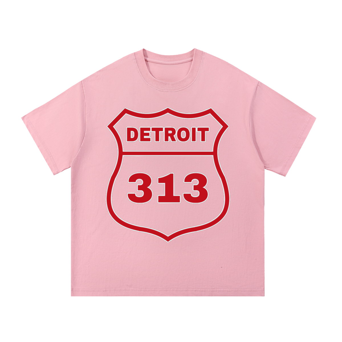 313 Detroit Shield Red