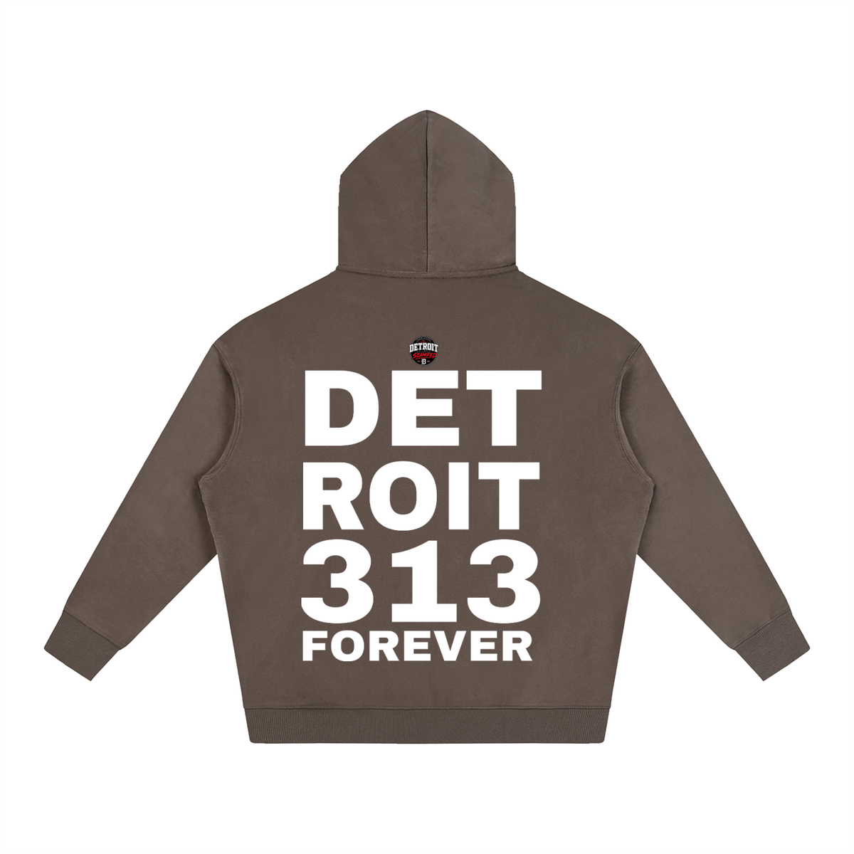 I’m So Detroit Hoodie ( WHTxGRY )