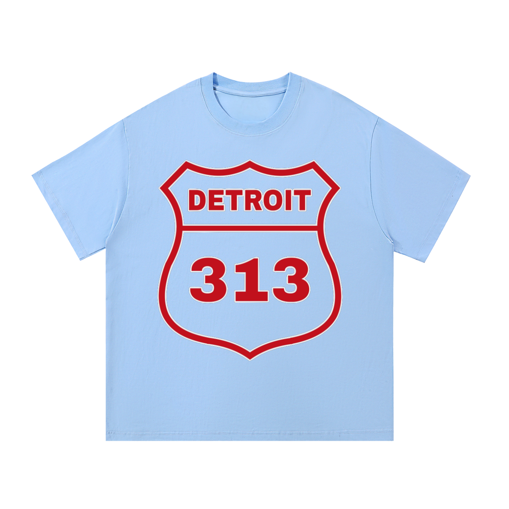 313 Detroit Shield Red