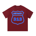 313 Detroit Shield Blue