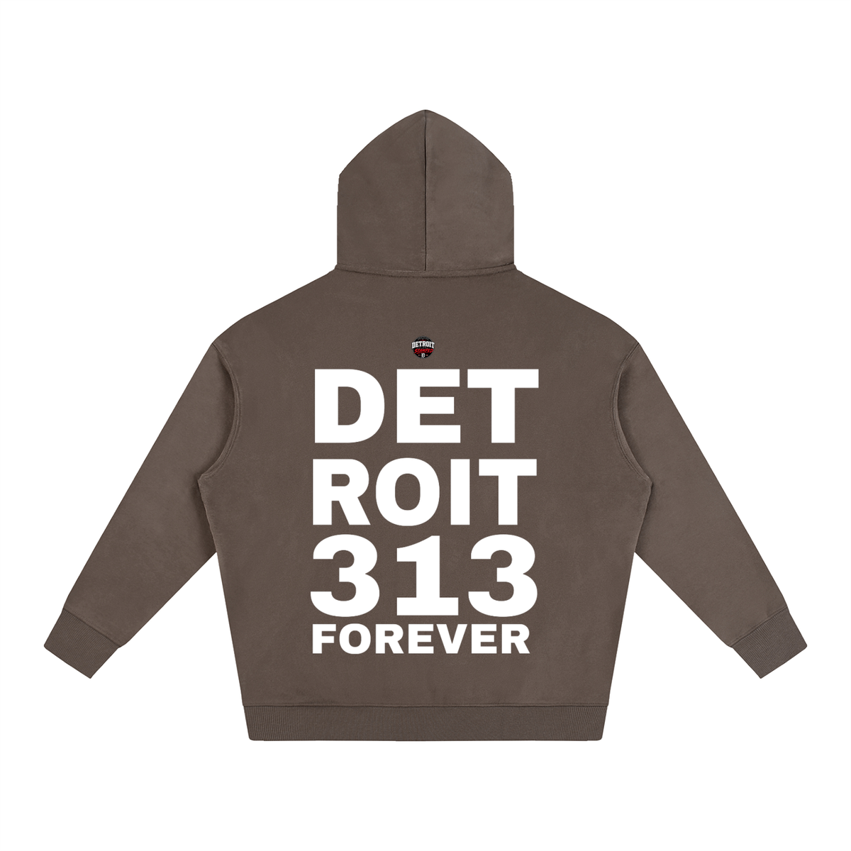 I’m So Detroit Hoodie ( WHTxRED )