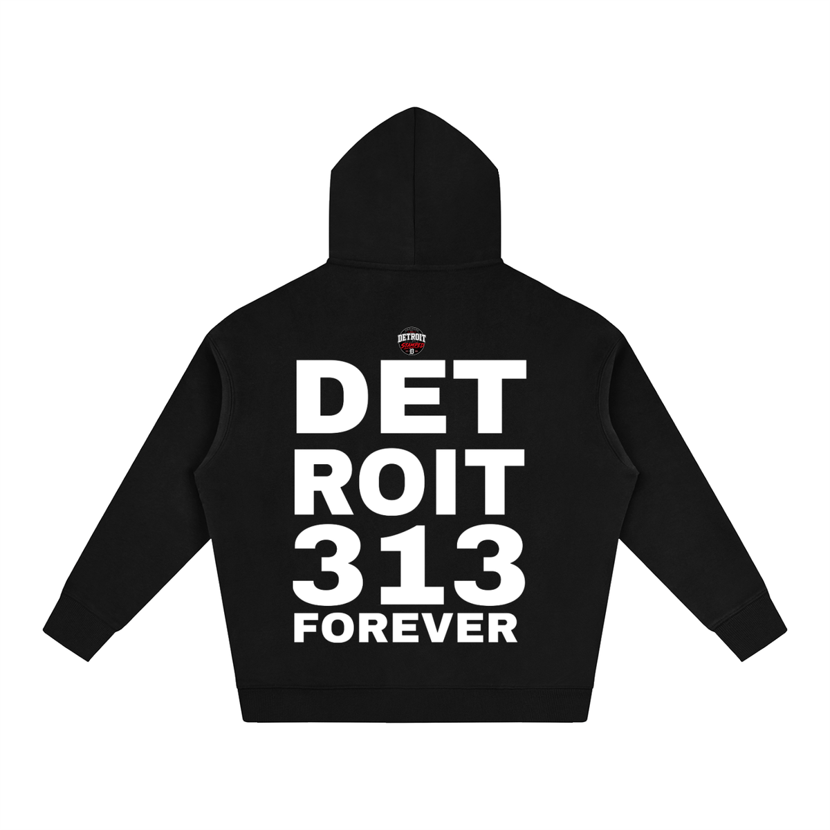 I’m So Detroit Hoodie ( WHTxGRY )
