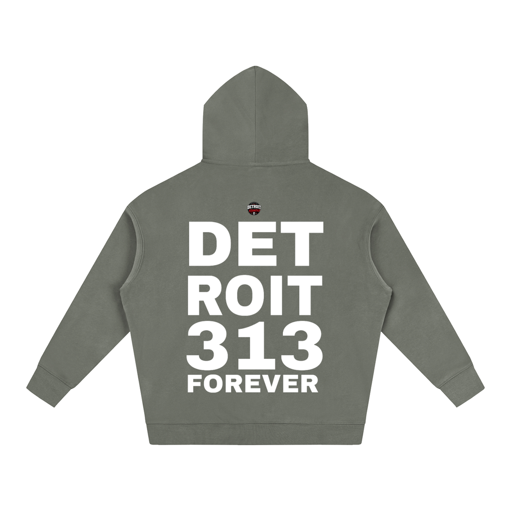 I’m So Detroit Hoodie ( WHTxRED )