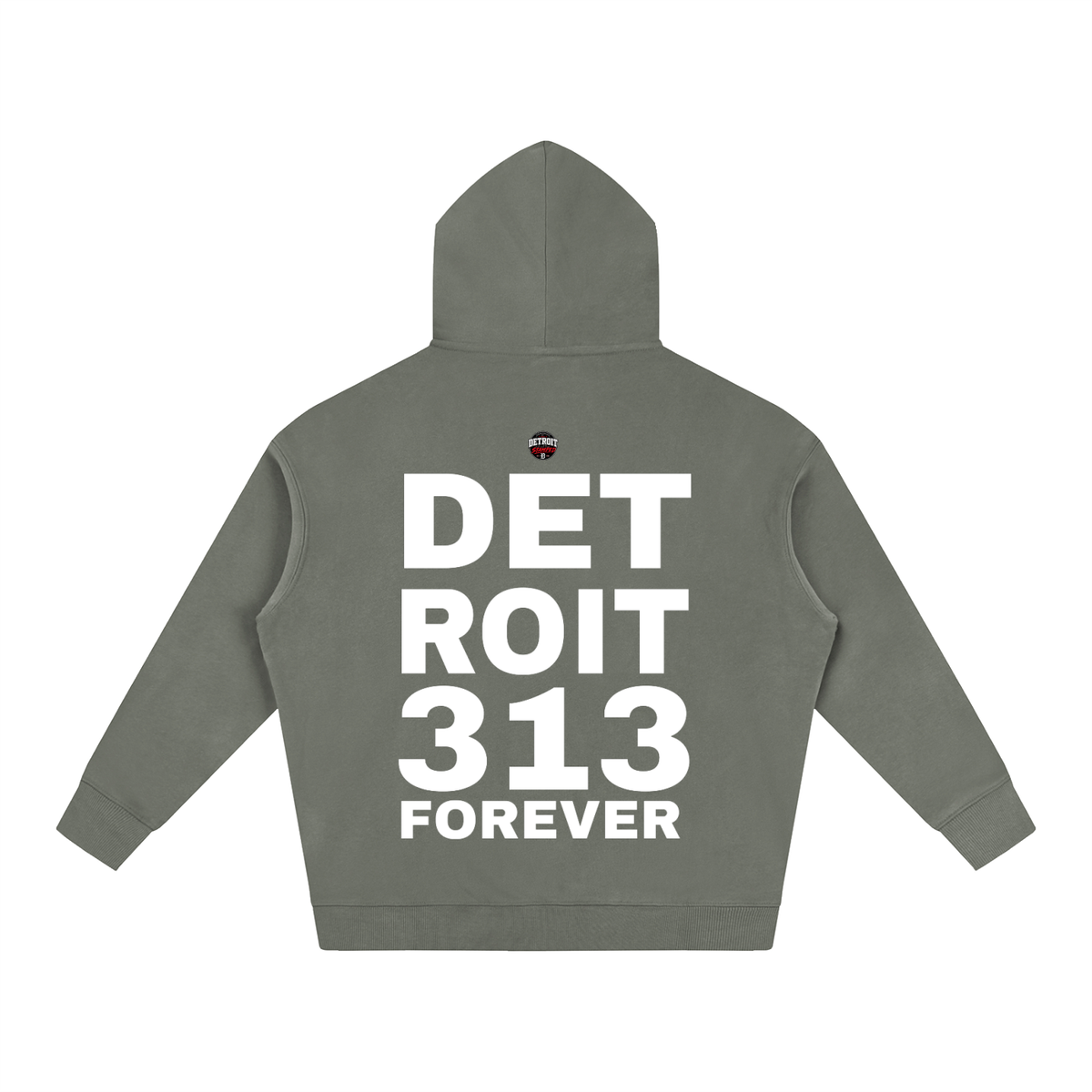 I’m So Detroit Hoodie ( WHTxRED )