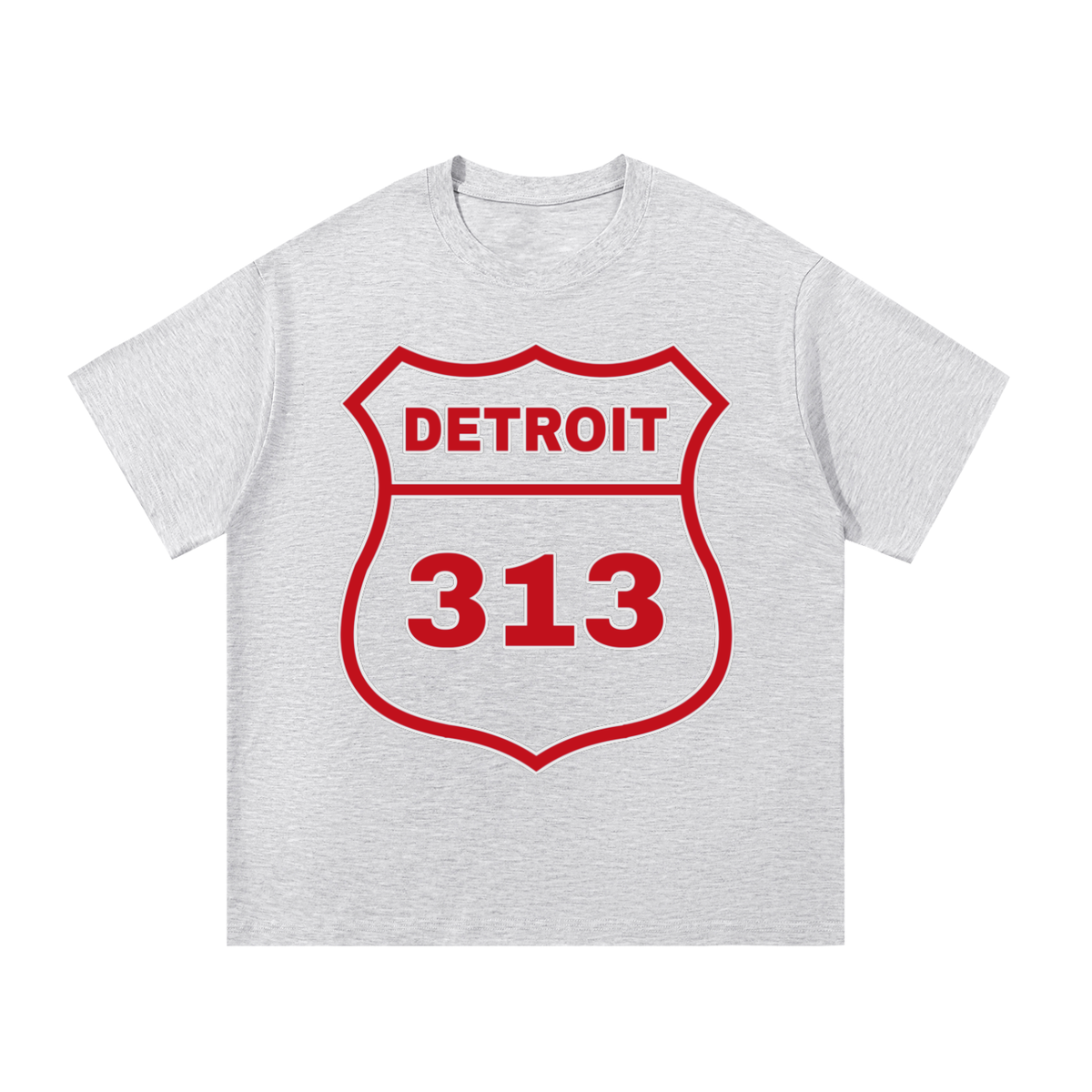313 Detroit Shield Red